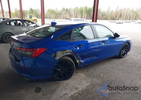 2023 Honda Civic Sport z USA, uszkodzony, nr VIN 2HGFE2F55PH546682